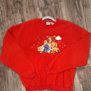 Disney Store Red Crewneck Sweater